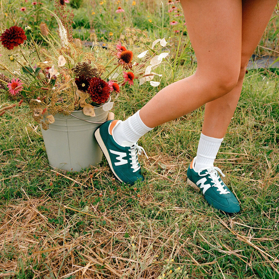 karhu mestari – posy green white lifestyle sneakers