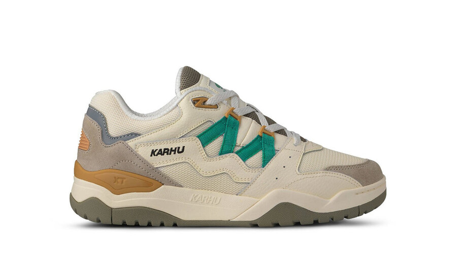 karhu fusion xt silver lining winter green lifestyle sneakers