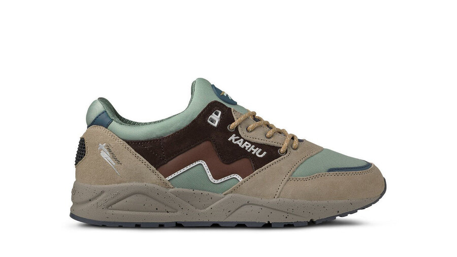 karhu aria 95 slate green cappuccino