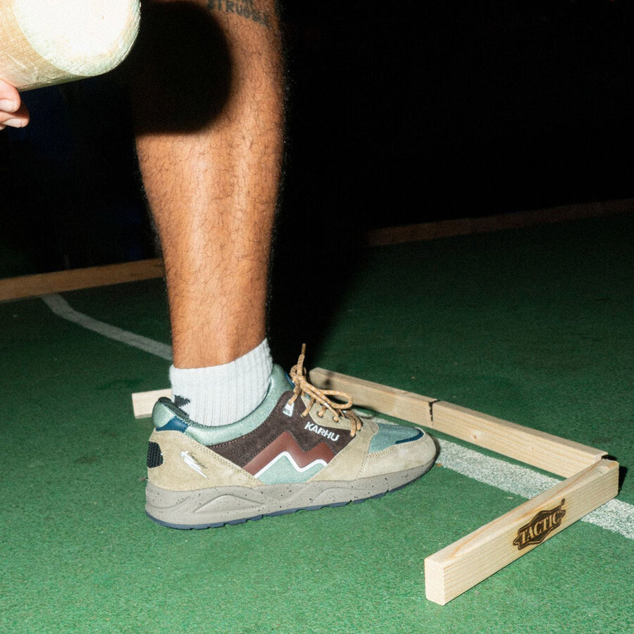 karhu aria 95 slate green cappuccino