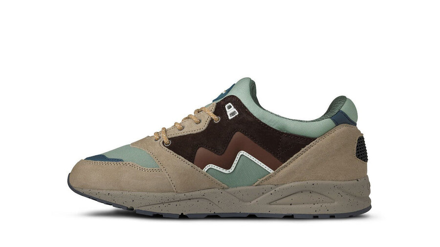 karhu aria 95 slate green cappuccino