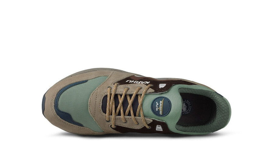 karhu aria 95 slate green cappuccino